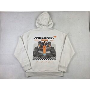 McLaren x Hollister Formula 1 Team MCL60 2023 Graphic Hoodie White Men's Small